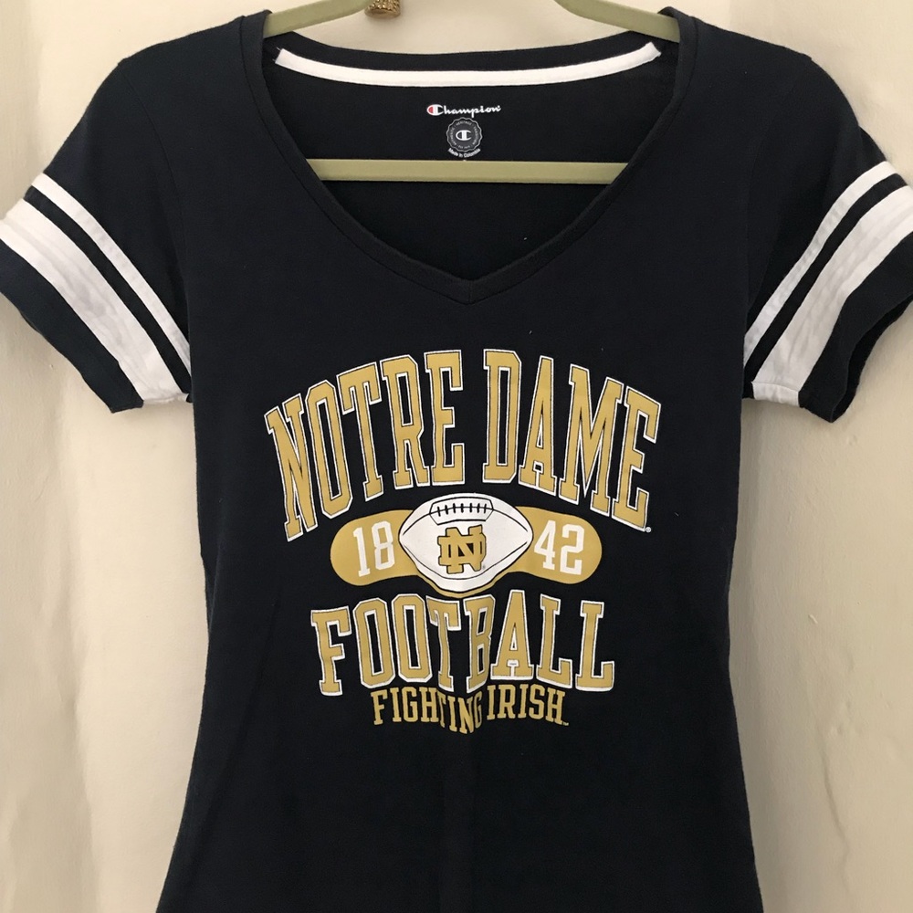 Notre Dame V Neck
